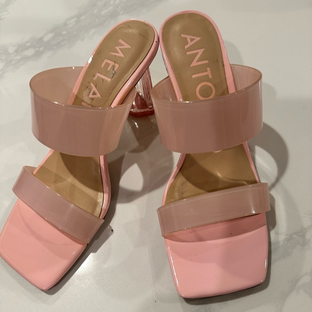 Antonio Melani Nichole Pink Heels